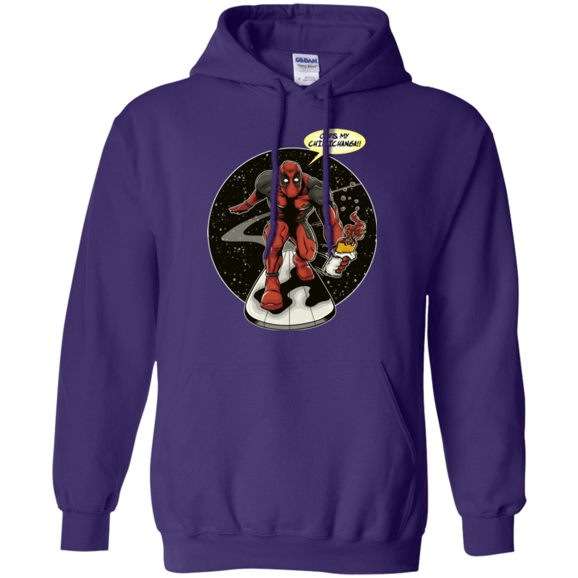 Sweatshirts Purple / Small Chimichanga Surfer Pullover Hoodie