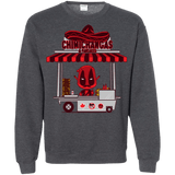 Sweatshirts Dark Heather / S CHIMICHANGAS & PANCAKES Crewneck Sweatshirt