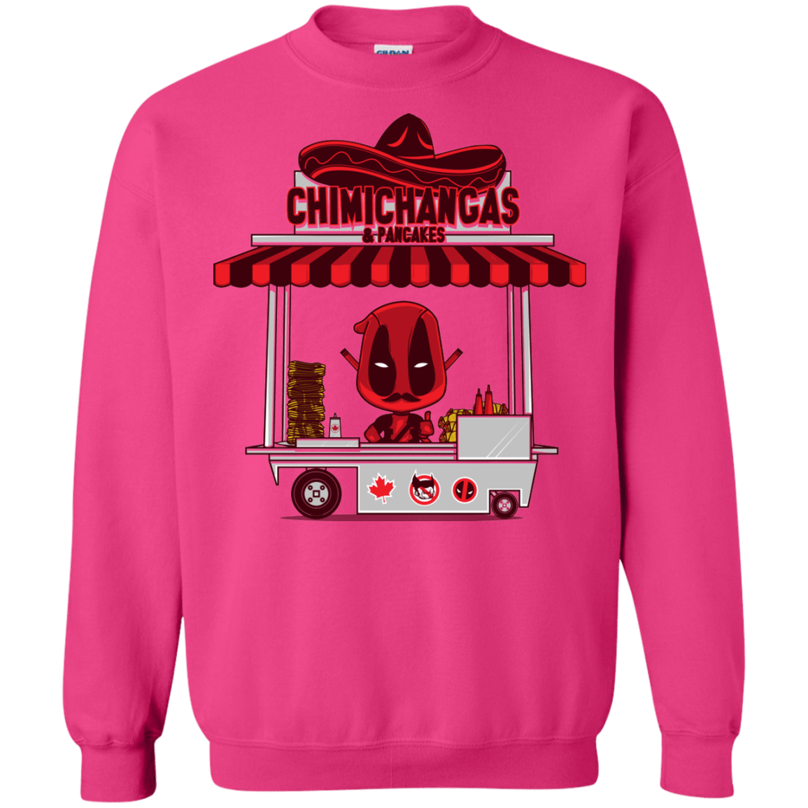 Sweatshirts Heliconia / S CHIMICHANGAS & PANCAKES Crewneck Sweatshirt