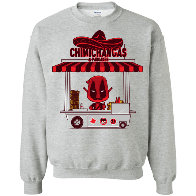 Sweatshirts Sport Grey / S CHIMICHANGAS & PANCAKES Crewneck Sweatshirt