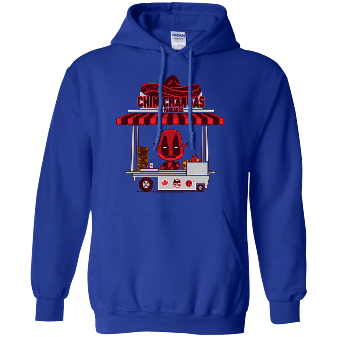 Sweatshirts Royal / S CHIMICHANGAS & PANCAKES Pullover Hoodie