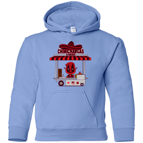 Sweatshirts Carolina Blue / YS CHIMICHANGAS & PANCAKES Youth Hoodie