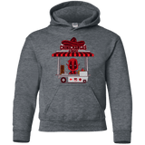 Sweatshirts Dark Heather / YS CHIMICHANGAS & PANCAKES Youth Hoodie