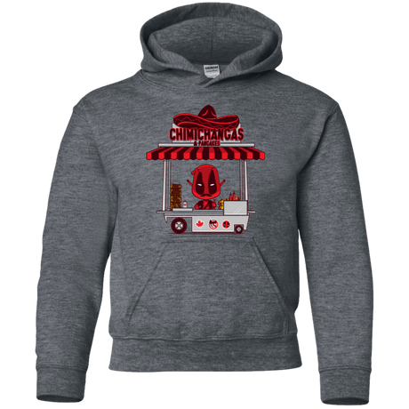 Sweatshirts Dark Heather / YS CHIMICHANGAS & PANCAKES Youth Hoodie