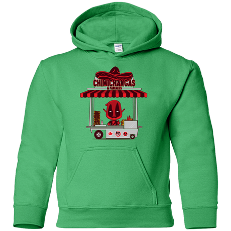 Sweatshirts Irish Green / YS CHIMICHANGAS & PANCAKES Youth Hoodie