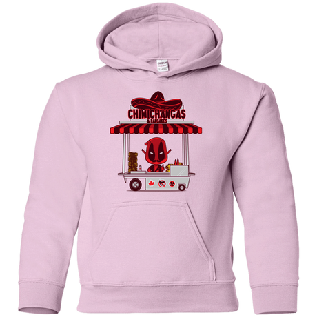 Sweatshirts Light Pink / YS CHIMICHANGAS & PANCAKES Youth Hoodie