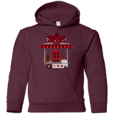 Sweatshirts Maroon / YS CHIMICHANGAS & PANCAKES Youth Hoodie