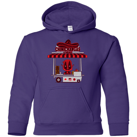 Sweatshirts Purple / YS CHIMICHANGAS & PANCAKES Youth Hoodie