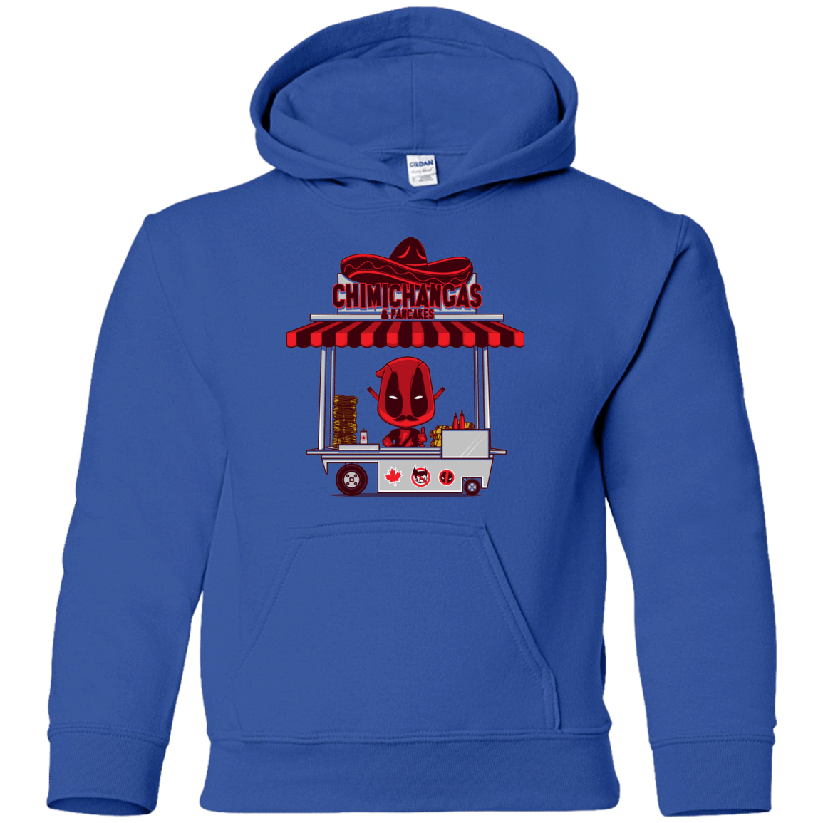 Sweatshirts Royal / YS CHIMICHANGAS & PANCAKES Youth Hoodie