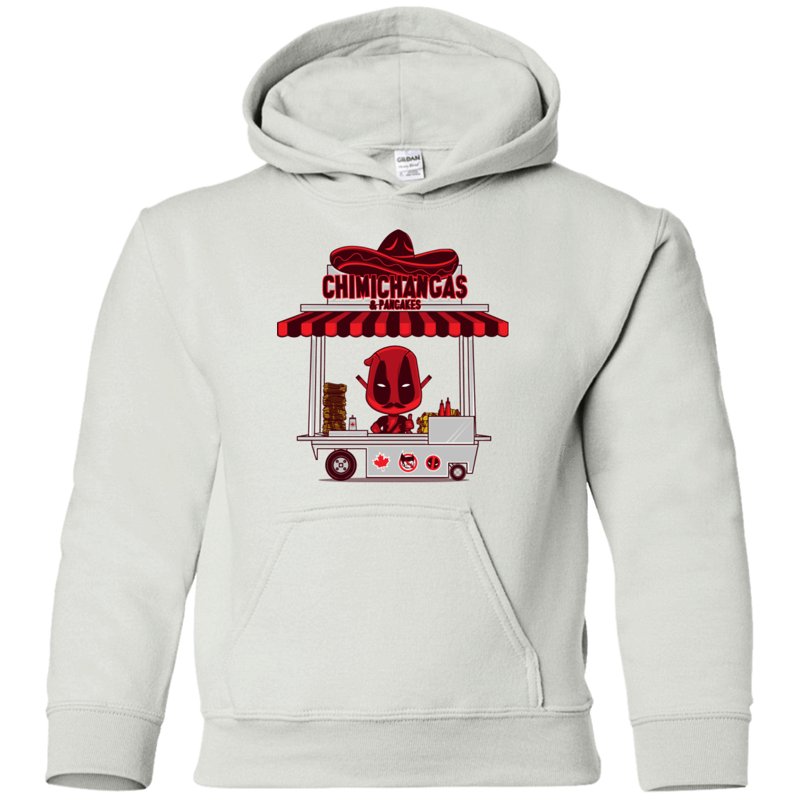 Sweatshirts White / YS CHIMICHANGAS & PANCAKES Youth Hoodie