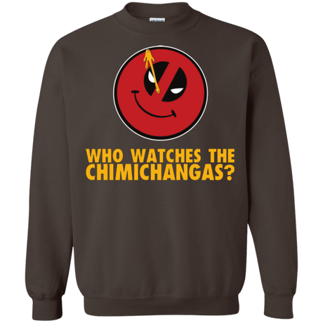 Sweatshirts Dark Chocolate / Small Chimichangas V4 Crewneck Sweatshirt