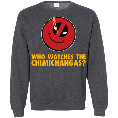 Sweatshirts Dark Heather / Small Chimichangas V4 Crewneck Sweatshirt
