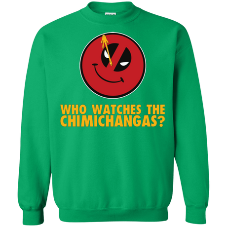 Sweatshirts Irish Green / Small Chimichangas V4 Crewneck Sweatshirt