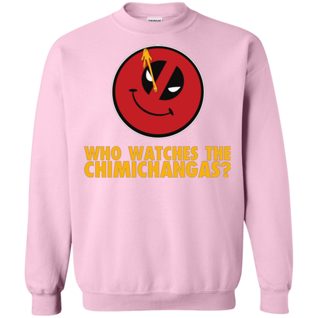 Sweatshirts Light Pink / Small Chimichangas V4 Crewneck Sweatshirt