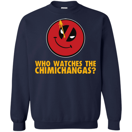 Sweatshirts Navy / Small Chimichangas V4 Crewneck Sweatshirt