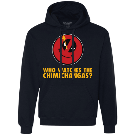 Sweatshirts Navy / Small Chimichangas V4 Premium Fleece Hoodie