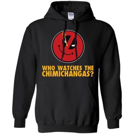 Sweatshirts Black / Small Chimichangas V4 Pullover Hoodie