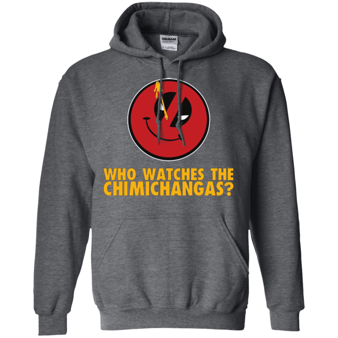 Sweatshirts Dark Heather / Small Chimichangas V4 Pullover Hoodie