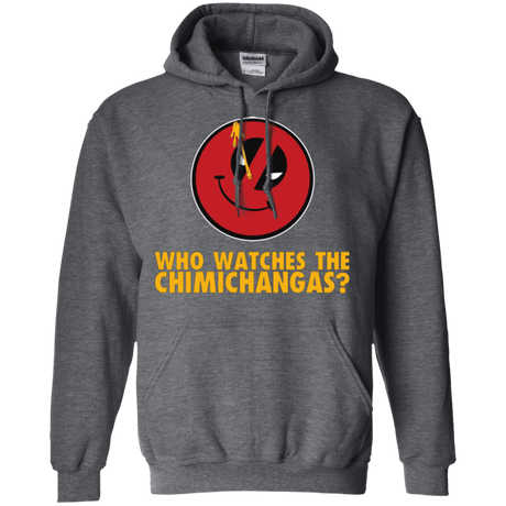 Sweatshirts Dark Heather / Small Chimichangas V4 Pullover Hoodie