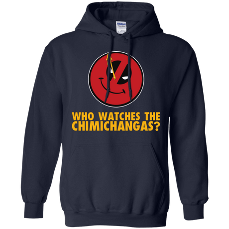 Sweatshirts Navy / Small Chimichangas V4 Pullover Hoodie