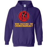 Sweatshirts Purple / Small Chimichangas V4 Pullover Hoodie