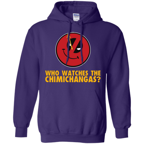 Sweatshirts Purple / Small Chimichangas V4 Pullover Hoodie