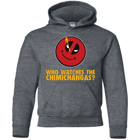 Sweatshirts Dark Heather / YS Chimichangas V4 Youth Hoodie