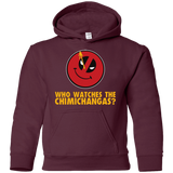 Sweatshirts Maroon / YS Chimichangas V4 Youth Hoodie