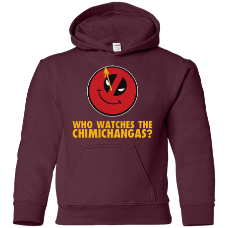 Sweatshirts Maroon / YS Chimichangas V4 Youth Hoodie