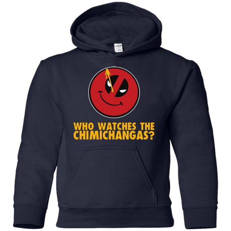 Sweatshirts Navy / YS Chimichangas V4 Youth Hoodie