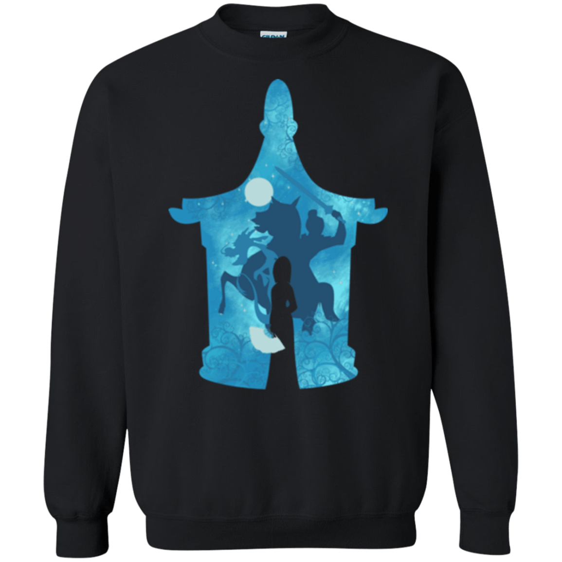 Sweatshirts Black / S Chinese Portrait Crewneck Sweatshirt