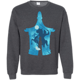 Sweatshirts Dark Heather / S Chinese Portrait Crewneck Sweatshirt