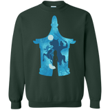 Sweatshirts Forest Green / S Chinese Portrait Crewneck Sweatshirt