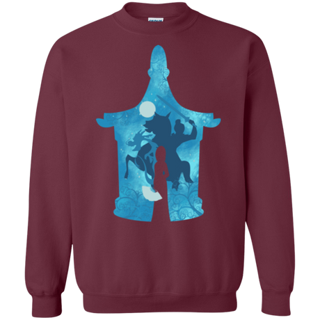 Sweatshirts Maroon / S Chinese Portrait Crewneck Sweatshirt