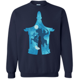 Sweatshirts Navy / S Chinese Portrait Crewneck Sweatshirt
