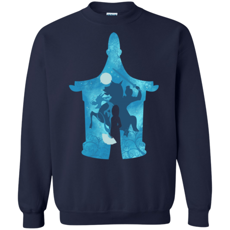 Sweatshirts Navy / S Chinese Portrait Crewneck Sweatshirt