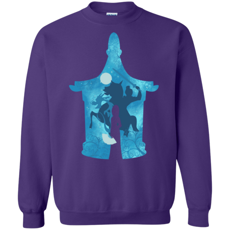 Sweatshirts Purple / S Chinese Portrait Crewneck Sweatshirt