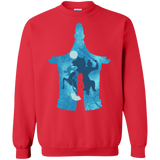 Sweatshirts Red / S Chinese Portrait Crewneck Sweatshirt
