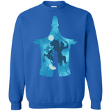 Sweatshirts Royal / S Chinese Portrait Crewneck Sweatshirt