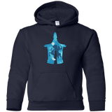 Sweatshirts Navy / YS Chinese Portrait Youth Hoodie