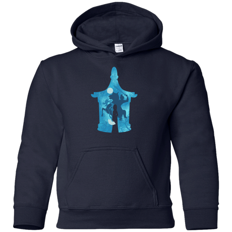 Sweatshirts Navy / YS Chinese Portrait Youth Hoodie