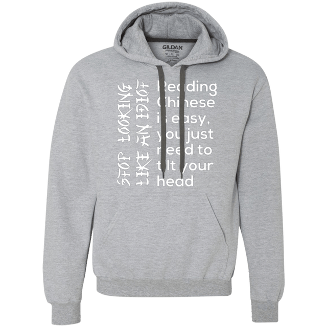 Sweatshirts Sport Grey / Small Chinese Premium Fleece Hoodie
