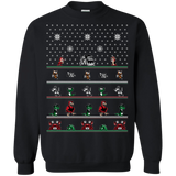 Sweatshirts Black / Small Chip n Dale Christmas Rangers Crewneck Sweatshirt