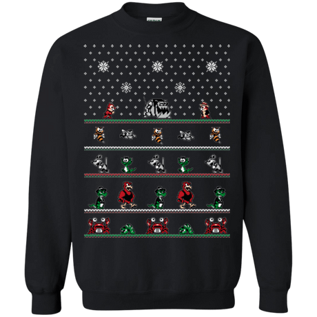 Sweatshirts Black / Small Chip n Dale Christmas Rangers Crewneck Sweatshirt