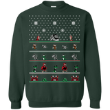 Sweatshirts Forest Green / Small Chip n Dale Christmas Rangers Crewneck Sweatshirt