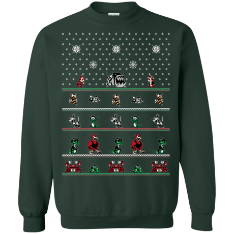 Sweatshirts Forest Green / Small Chip n Dale Christmas Rangers Crewneck Sweatshirt