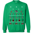 Sweatshirts Irish Green / Small Chip n Dale Christmas Rangers Crewneck Sweatshirt