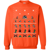 Sweatshirts Orange / Small Chip n Dale Christmas Rangers Crewneck Sweatshirt