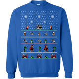 Sweatshirts Royal / Small Chip n Dale Christmas Rangers Crewneck Sweatshirt