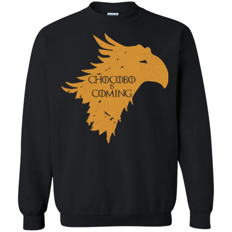 Sweatshirts Black / Small Chocobo is Coming Crewneck Sweatshirt